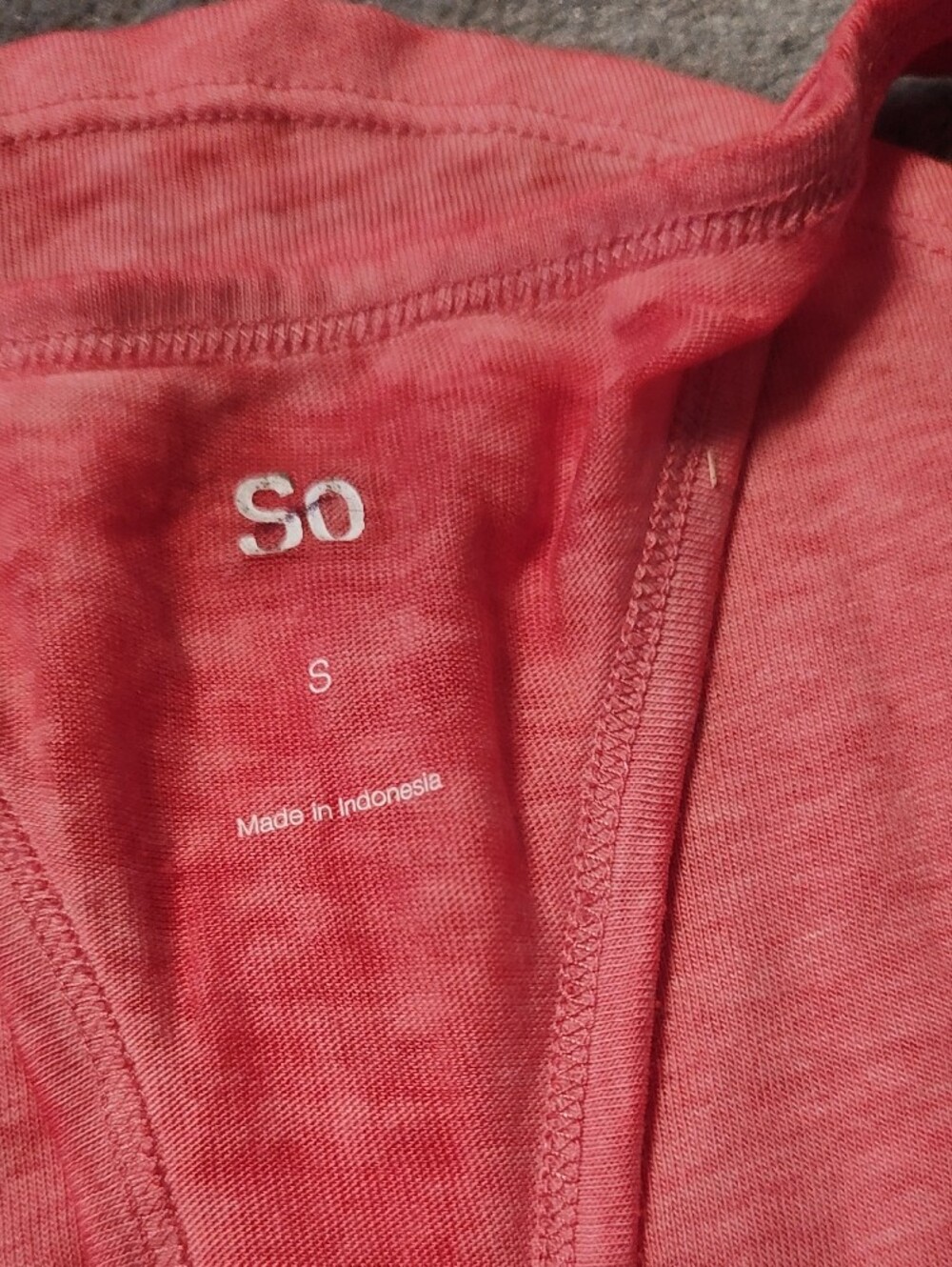 SO Pink Racerback Tank Top - Picture 2 of 3